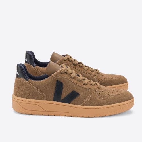 Veja V-10 Suede Miesten Kengät Ruskea (J75B99)